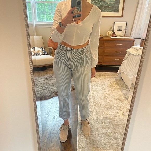 Free People Striped Pants - Picture 3 of 12